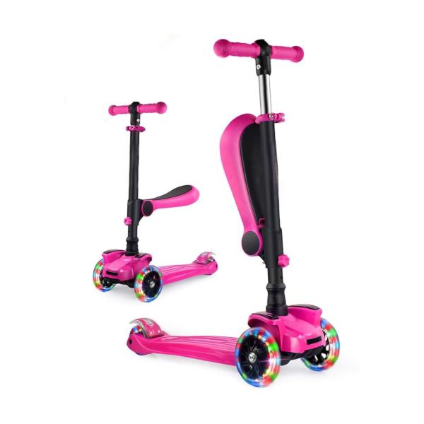 Scooter de Tres Ruedas con Asiento Surt/2 con Luz 3a+(458030)