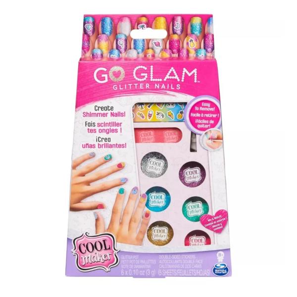 Set de Uñas Diseños Brillantes 8a+