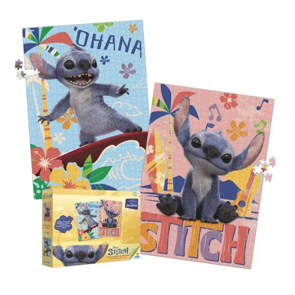 Rompecabezas Disney Stitch Set de 2 de 500 Pzs 9a+