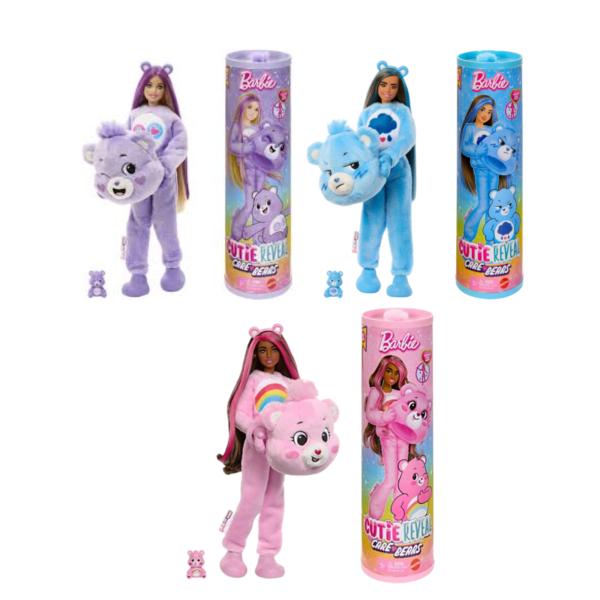 Muñeca Barbie Cutie Reveal  Care Bears Surt/3 3a+