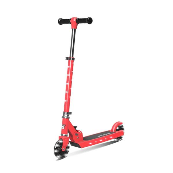Scooter Roja Starship Ajustable con Luz 5a+ 50kg Max (600682)