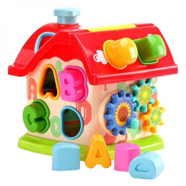 Casita de Actividades Aprende Formas y Colores 12m+