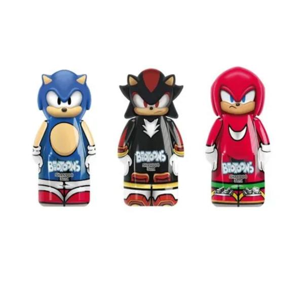 Gelatti Shampoo 3En1 Biotoons Sonic 300Ml, 12X1