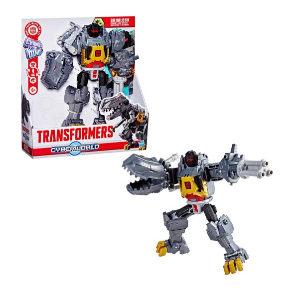 Figura Transformers CyberWorld Grimlock 6a+