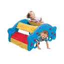 Centro de Juegos 3n1 Escalador,Balancín y Banco 3 a 5a