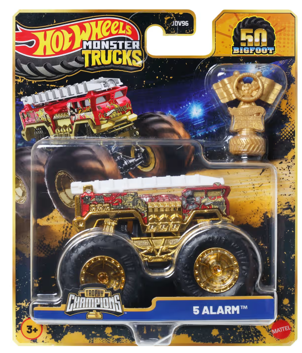Hot Wheels Monster Trucks Trophy Champions Surt/6 3a+