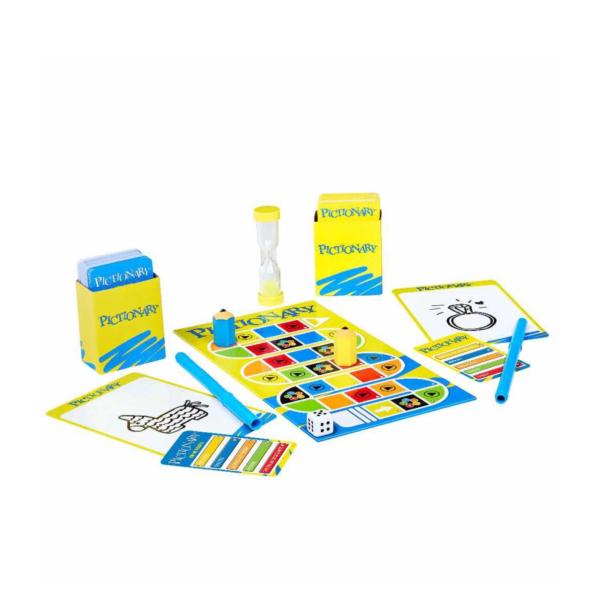 Juego de Mesa Pictionary 3 Niveles de Cartas 8a+