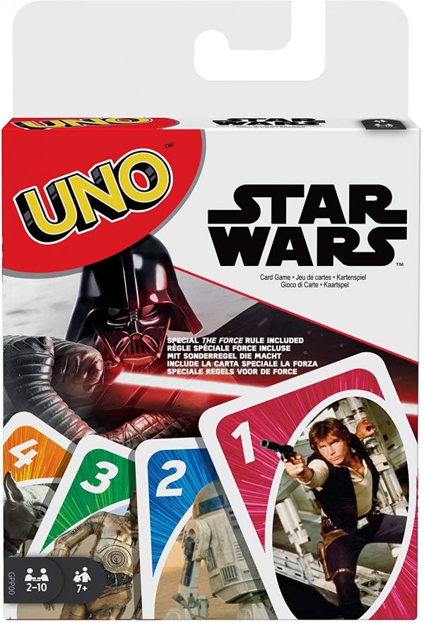 Juego de Mesa Uno Star Wars 7a+