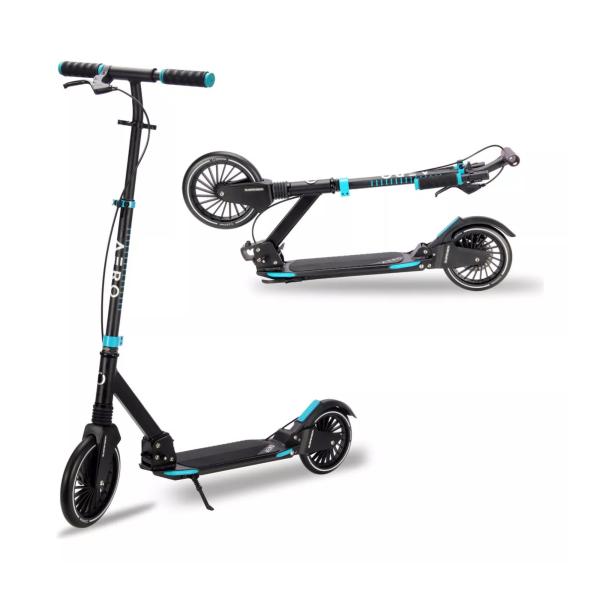 Scooter Ajustable con 2 Frenos de Disco y de Rueda Trasera 12a+ 113Kg Max