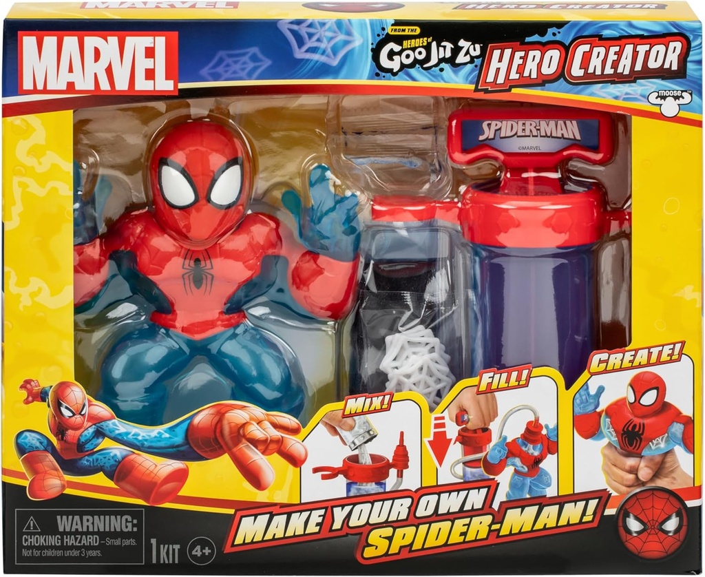 Figura Marvel Goo Jit Zu Hero Creator 4a+