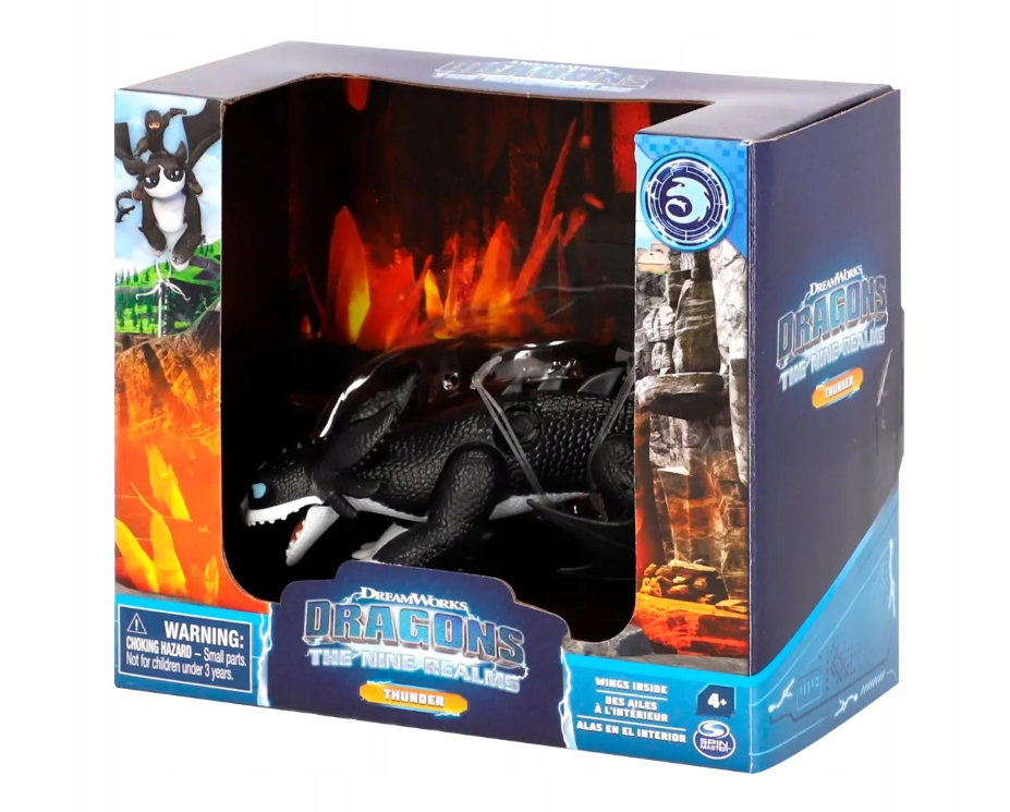 Figura de Como Entrenar a tu Dragón The Nine Realms Surt/2  (Se venden por separado) 4a+