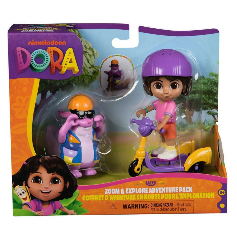 Figuras Nickelodeon de Dora la Exploradora Surt/3 3a+ (Se venden por separado)