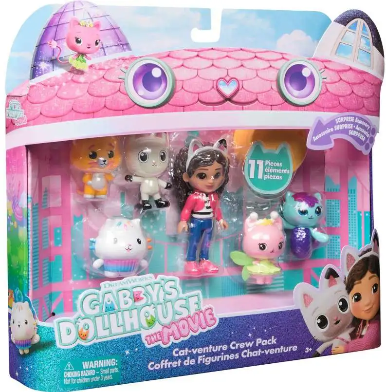 Figuras Casa de Muñecas de Gabby"s La Pelicula Set/11 3a+