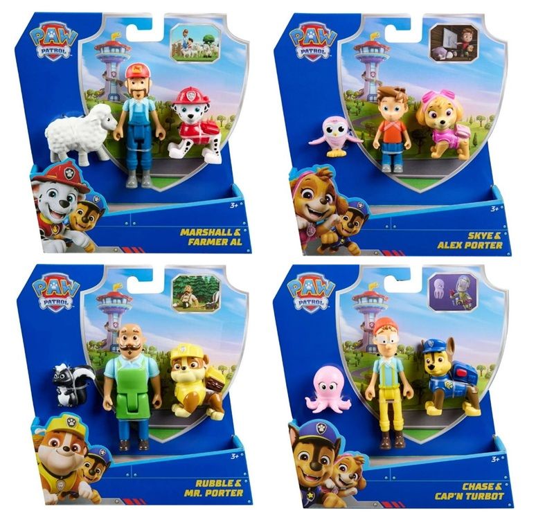 Figura Paw Patrol Set/2 Surt/4 3a+ (Se venden por separado)