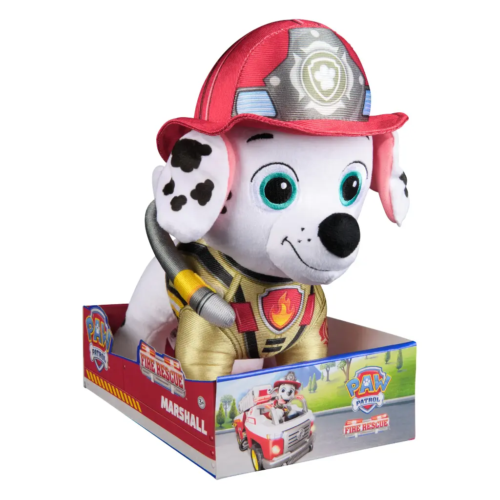Peluche Paw Patrol Fire Rescue Marshal 3a+