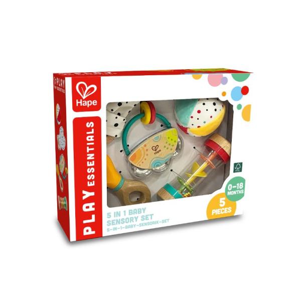 Set de 5 Sonajeros 0-18m