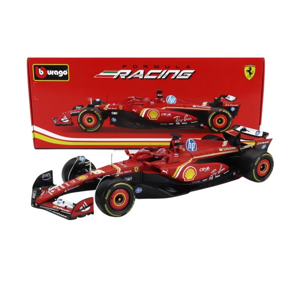 Carro Formula 1 Ferrari SF-24 C.Leclerc #16 Esc 1/18 14a+
