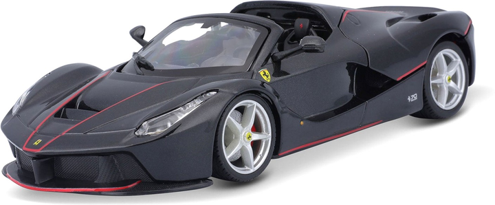 Carro Ferrari Laferrari Aperta Negro Esc:1:24 3a+(012220)