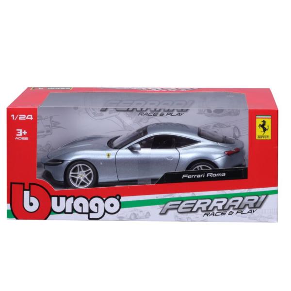 Carro Formula 1 Ferrari Roma Gris Esc 1:24 (002788)