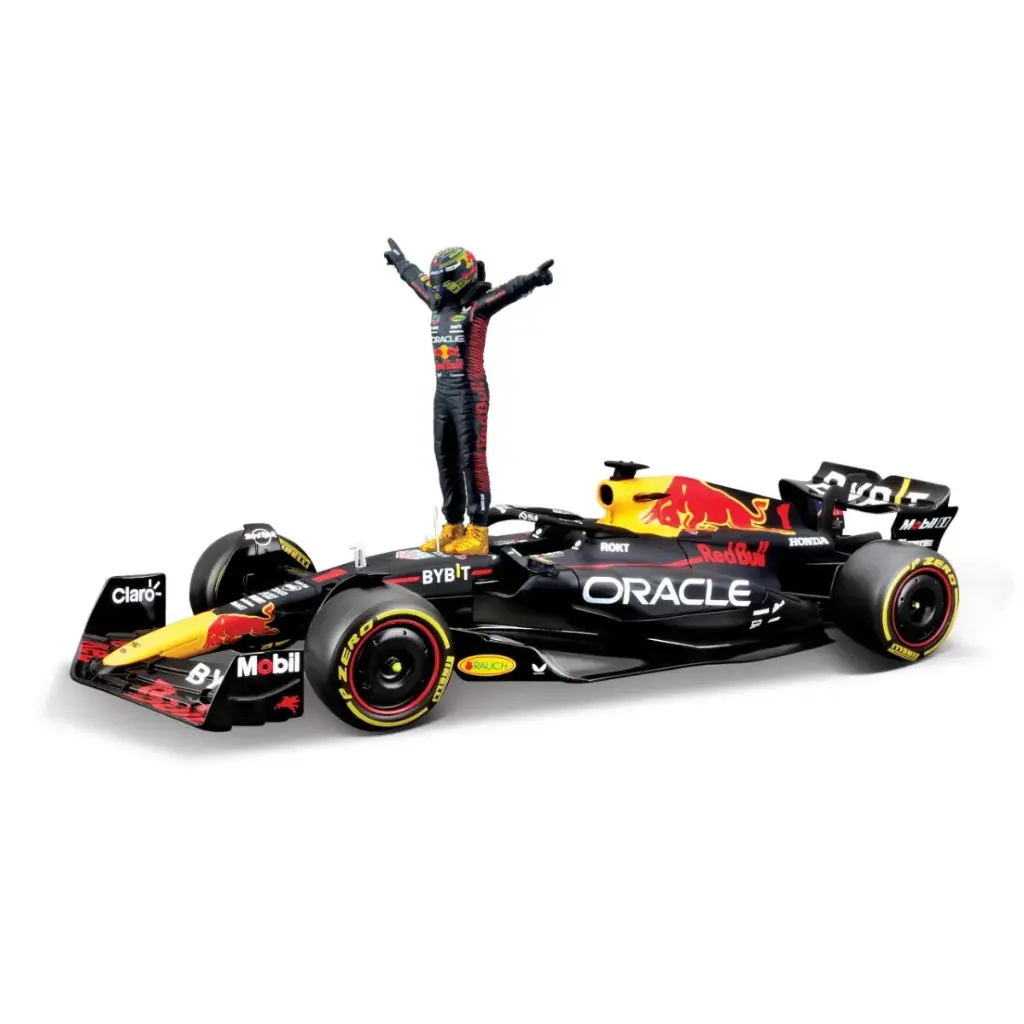 Carro de Formula 1 Oracle Red Bull RB19Max Verstappen con Figura Esc 1/24 3a+ (280360)