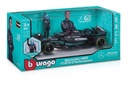 Carro Formula 1 Mercedes -AMG F1 W14 E Performance con Figura George R #63 14a+