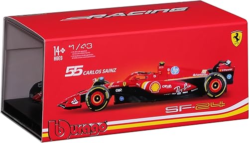 Carro Formula 1 Ferrari SF-24 Sainz #55 Esc 1/48 3a+ (016549)