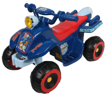 Montable Cuatriciclo Eléctrico  6 V de Paw Patrol 3a+