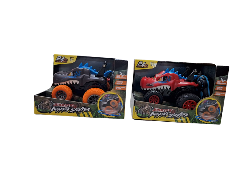 Carro de Control Remoto Jurassic Popptng Stunter Surt/2 3a+