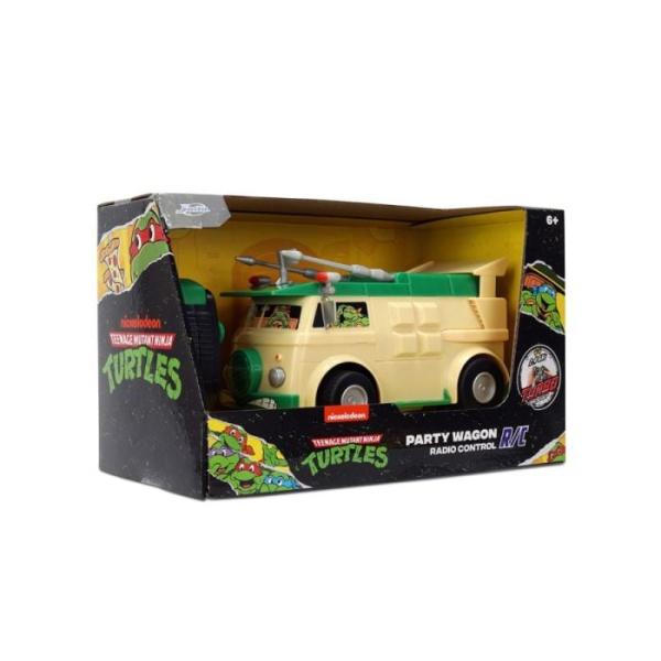 Carro Control Remoto de las Tortugas Ninja Party Wagon 6a+