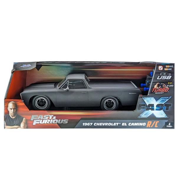 Carro Control Remoto Fast & Furious  El Camino (FF10) 1:16 6a+