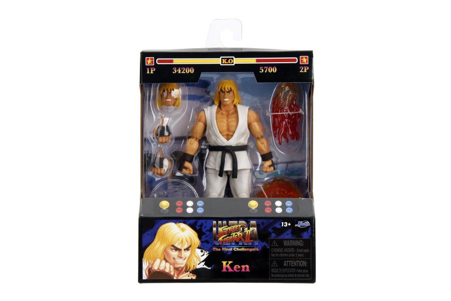 Figura Ultra Street Fighter Ken 6" 13a+