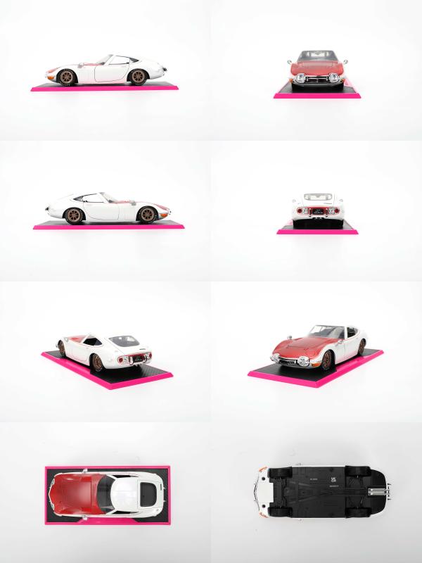 Carro Pink Slips '67 Toyota 2000 GT 1:24 8a+