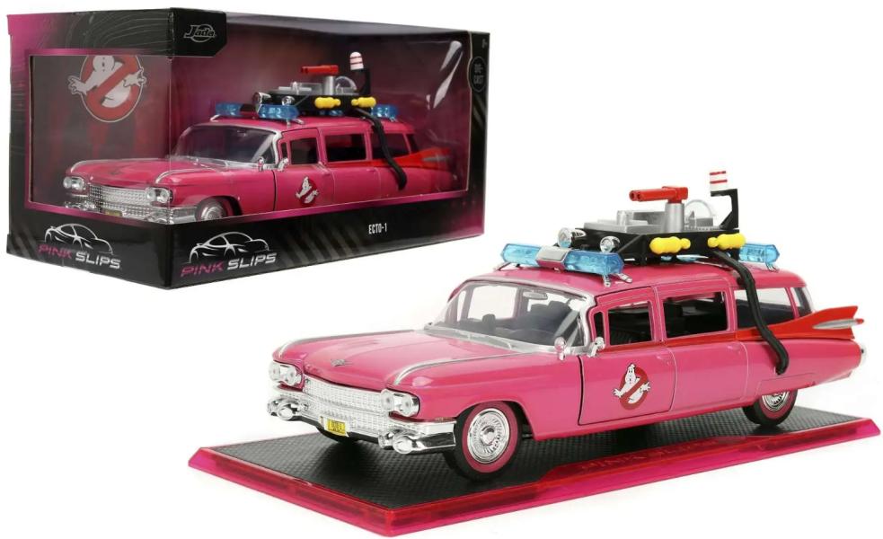 Carro Pink Slips Ghostbusters ECTO-1 1:24 8a+