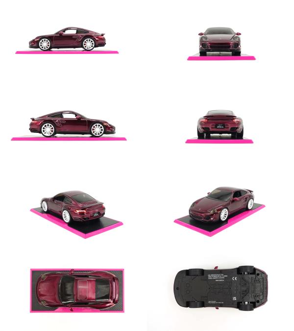 Carro Pink Slips 2007 Porsche 911 Turbo 1:24 (997) 8a+