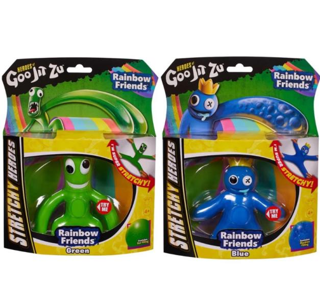 Figura Goo Jit Zu Heroes Rainbow Friends Surt/2 4a+
