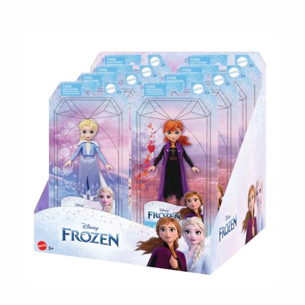 Muñecas Princesas Disney Frozen Displ/8 Surt/4 3a+