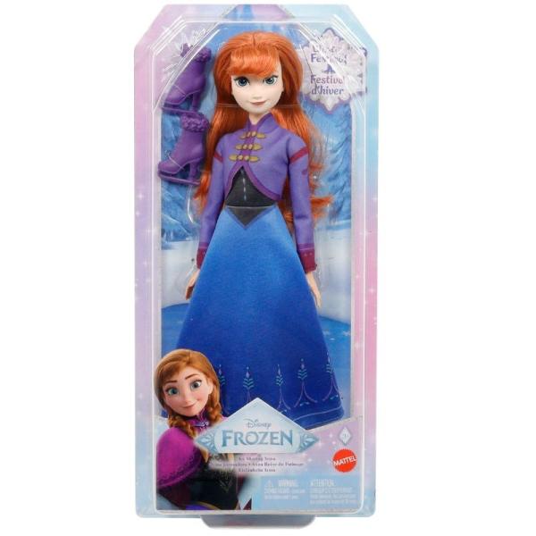 Muñeca Disney Frozen Anna Patinaje sobre hielo 3a+(JBG54)