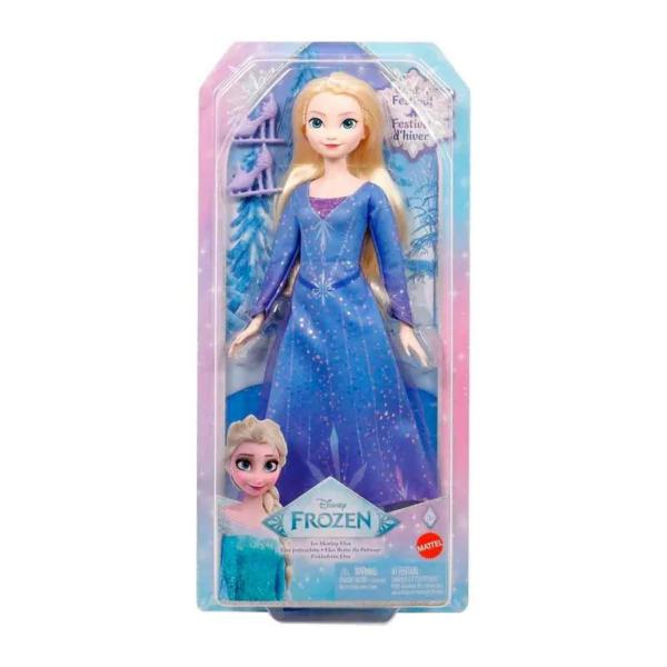 Muñeca Disney Frozen Elsa Patinaje sobre hielo 3a+(JBG53)