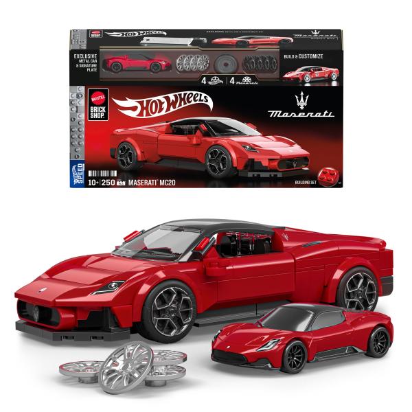 Hot Wheels Speed Maserati MC20 Armable 250Pzs 10a+
