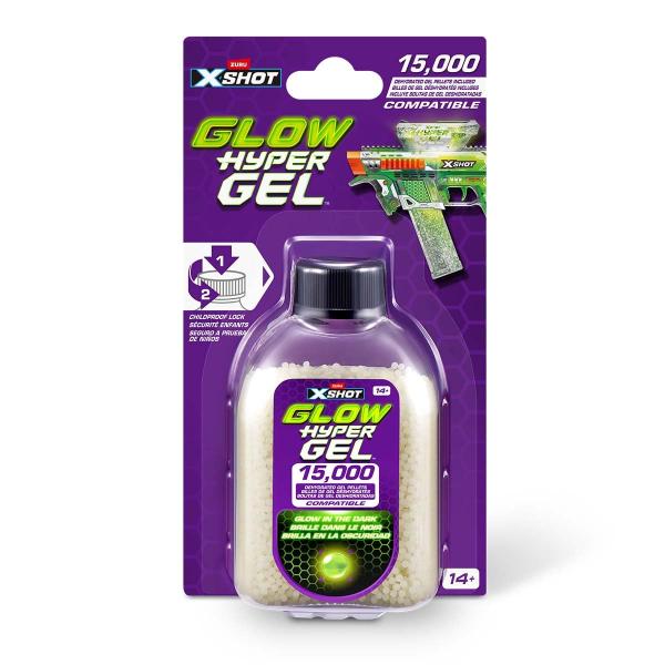 Bolitas de Gel Deshidraradas Glow X-Shot 14a+