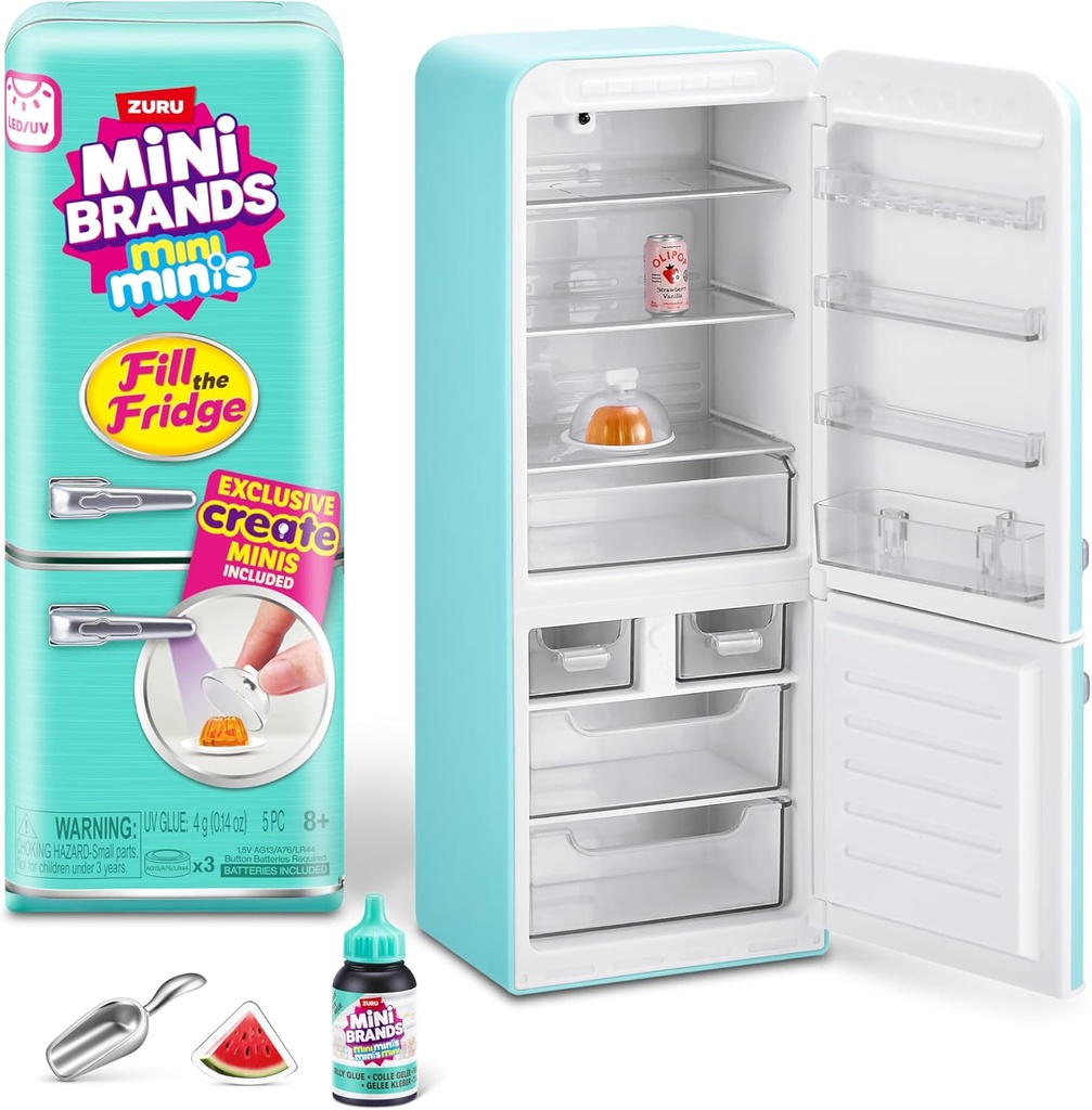 Mini Brands Decora la Mini Refrigeradora 8a+