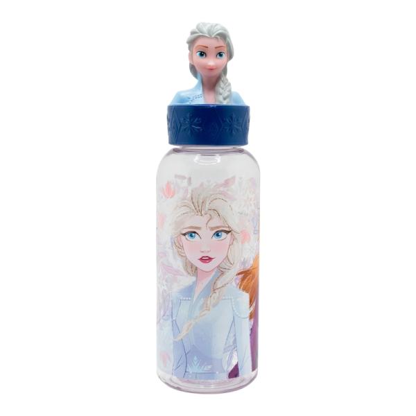 Botella con Tapa 3D Disney Frozen Elsa 560ml