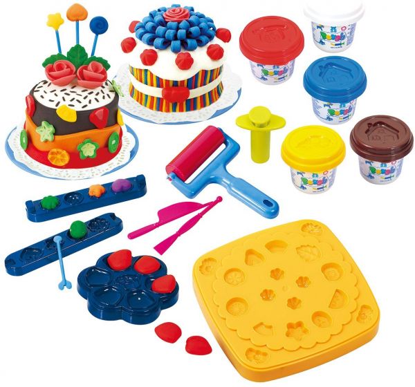 Set De Plasticinas Para Fiestas De Dinosaurios  3a+