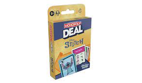 Juego de Mesa Monopoly Deal de Disney Stitch 8a+