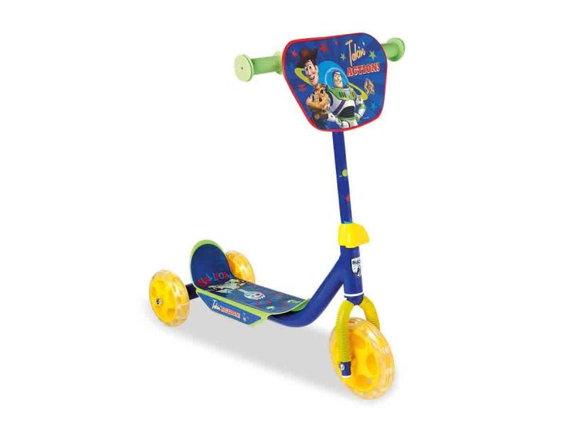 Scooter 3 Ruedas Toy Story 4 Ajustable Azul con Verde 3a+