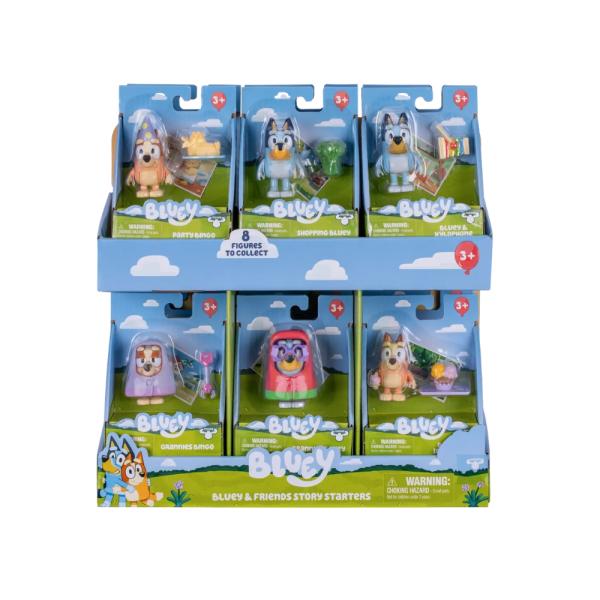 Figura de Bluey Displ/12 Surtido 3a+