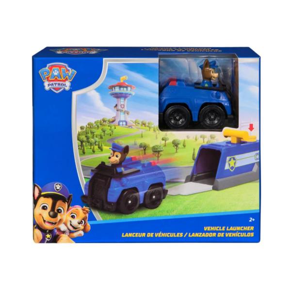 Vehículo con Lanzador de Paw Patrol Chase 2a+