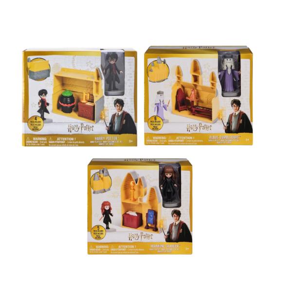 Mini Figure de Harry Potter con Set de Hogwarts Surt/3 3a+