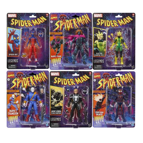 Figuras Marvel Legens y Comics Surt/6 4a+