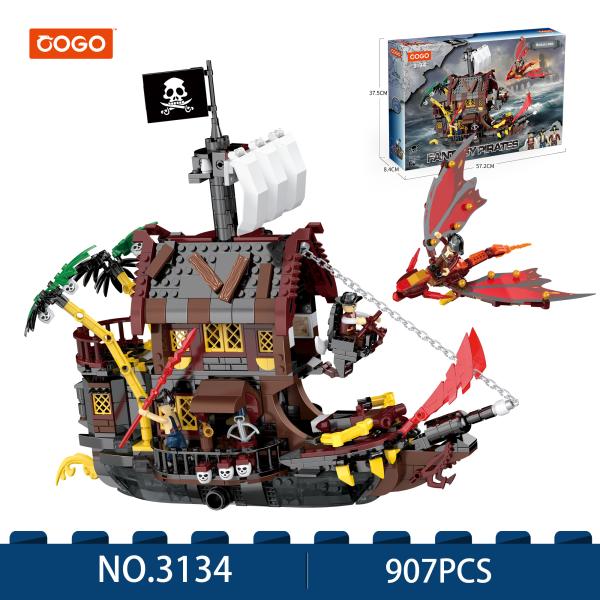 Barco Pirata Fantasia 907pzs 6a+